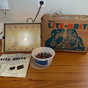 vintage Lite Brite - 1976